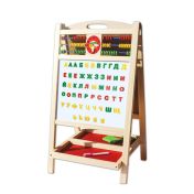 Магнитна дъска MAXIMA, 88 см, Двустранна, с 55 букви на кирилица /150860/