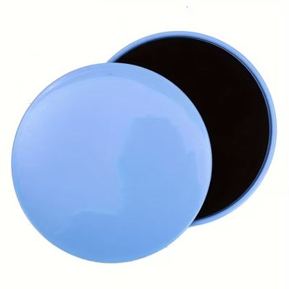 Плъзгащи дискове за фитнес – 2 броя слайдъри за корем и цялото тяло, Сини /30008903/