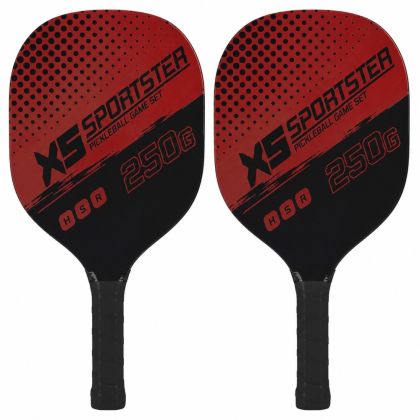 Pickleball set MAXIMA, 2 rackets with 4 balls, red (20096404)