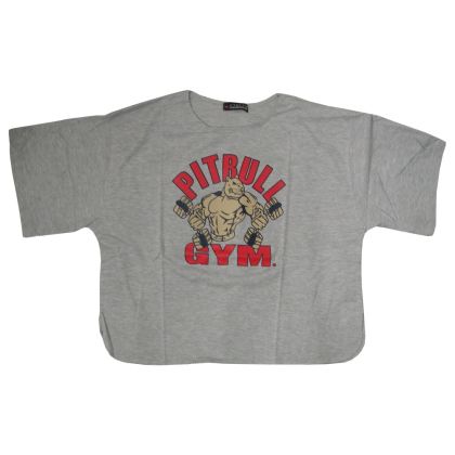 Тениска за фитнес, Сива /40040402/