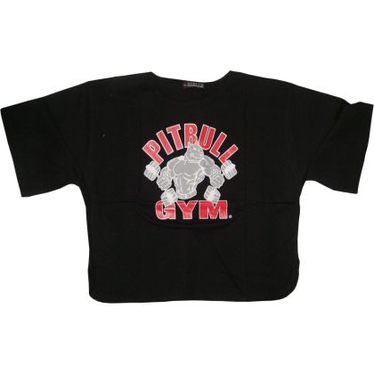 Тениска за фитнес, Черна /40040404/