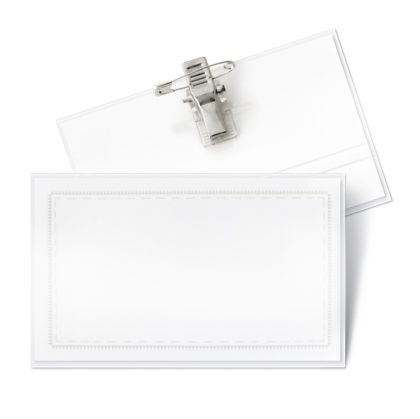 Бадж с клипс и безопасна игла /140102/