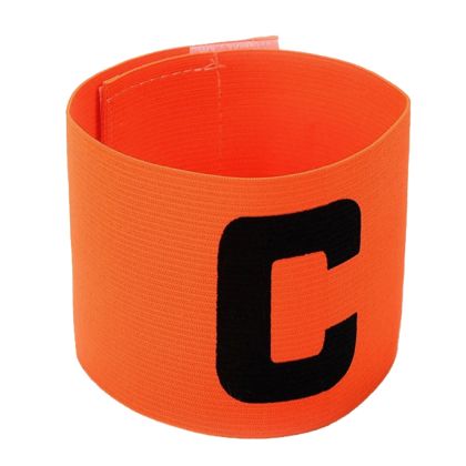 Капитанска лента MAXIMA, Едноцветна, Оранжева /40053802/