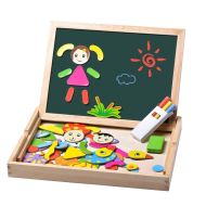 Образователен комплект с дъска и магнити в дървена кутия MAXIMA /270263/