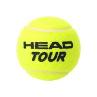 Топки за тенис на корт HEAD Tour, ITF Approved, 3 броя в кутия /450318/