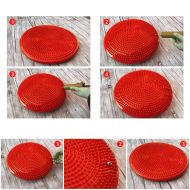 Диск масажен за баланс MAXIMA, 34 см, Червен /20071206/