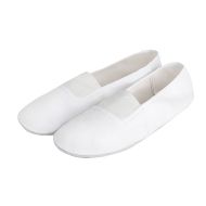 Цвички за гимнастика от плат MAXIMA, Бели, Размер 23 /40070301/