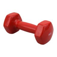 Гира 3 кг MAXIMA, С винилово покритие, Червена /20020805/