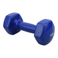Гира 4 кг MAXIMA, С винилово покритие, Синя /20029804/