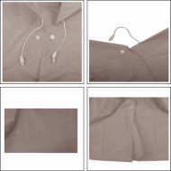 Дъждобран с ръкави и качулка MAXIMA, Син /60041005/