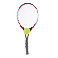 Ракета за тенис на корт MAXIMA, Детска, 53 см, 21 инча, Комплект с калъф и топка, Червена /20032302/