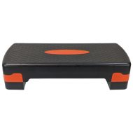 Стъпало за аеробика MAXIMA, 68 х 29 х H10 или 15 см, Черен с червен /91044001/
