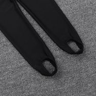 Клин дълъг детски MAXIMA, Подходящ за художествена гимнастика и други спортове, Черен, Размер 5XL /40041412/