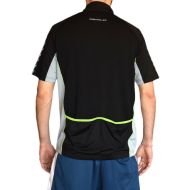 Тениска колоездачна ONEPOLAR, Бързосъхнеща, Черна със сиво, Размер XL /PO292204/