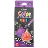 Цветни моливи Yalong, 12 цвята /120054/