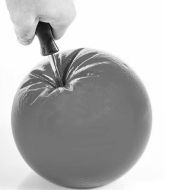 Топка за доджбол, народна топка, хандбал MAXIMA Alligator skin, 6 инча / 15 см, Зелена /20091902/