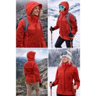 Дамско зимно яке 3 в 1 за ски, туризъм и сноуборд, Червено, Размер 2XL /PO214102/
