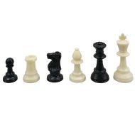 Шах с платно от PU кожа MAXIMA, 50х50 см, Фигури 4.5 – 9.5 см /270783/