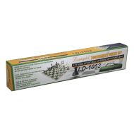 Шах с платно от PU кожа MAXIMA, 50х50 см, Фигури 4.5 – 9.5 см /270783/