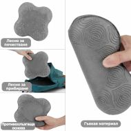 Подложка за йога - за колене, лакти и длани MAXIMA, Сива /30002102/