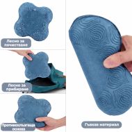 Подложка за йога - за колене, лакти и длани MAXIMA, Синя /30002103/
