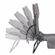 Сгъваемо легло - шезлонг, 2 в 1 MAXIMA, 196 см /600217/