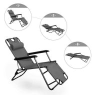 Сгъваем стол, шезлонг, легло 3 в 1 MAXIMA, 153 см, Дизайн 3 /60020703/