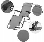 Сгъваем стол, шезлонг, легло 3 в 1 MAXIMA, 153 см, Дизайн 1 /60020701/