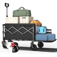 Сгъваема количка за пренасяне на плажни принадлежности и къмпинг оборудване, 68х40хH48 см /600707/