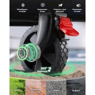 Сгъваема количка за пренасяне на плажни принадлежности и къмпинг оборудване, 68х40хH48 см /600707/