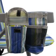 Сгъваем нисък стол, шезлонг за плаж и къмпинг MAXIMA, Дизайн 1 /60025401/