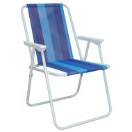 Сгъваем стол MAXIMA, Изработен от стомана и textilene, Дизайн 2 /60023002/