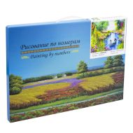 Комплект за рисуване по номера с платно 40х30 см, Модел 27 /27014427/
