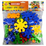 Construction set MAXIMA, 500 g, elements in different colors /270396/