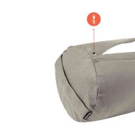 Yoga bolster MAXIMA, 71 x 25 x 25 cm, Grey /30008401/