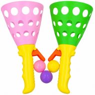 Sports set two cups with three balls MAXIMA /280907/