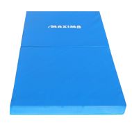 Foldable gym mat MAXIMA, 200 x 100 x 10 cm, PU leather, foam filling /30005601/