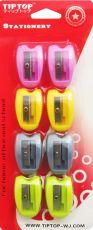 TIPTOP sharpeners, 8 pcs on blister pack /150079/