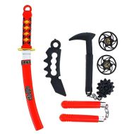 Ninja combat set with weapons - toy