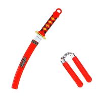 Ninja combat set with weapons - toy