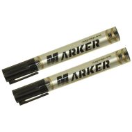 Permanent marker, bullet tip, black /19000904/