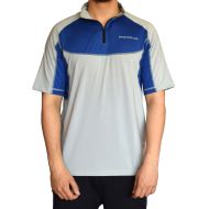 Cycling T-shirt ONEPOLAR, quick-dry, Grey with Blue, Size XL /PO292105