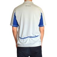 Cycling T-shirt ONEPOLAR, quick-dry, Grey with Blue, Size XL /PO292105