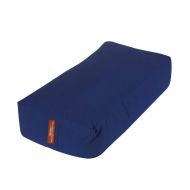 Vipassana yoga cushion MAXIMA, 62 x 30 x 20 cm, Blue /30008503/