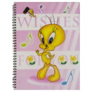 Notebook A4, 80 sheets, PVC cover, spiral /170131/