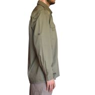 Cotton shirt ONE POLAR, Light Green, Size L /PO277101