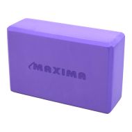 Yoga block MAXIMA, 23 x 15 x 8 cm, EVA, Purple /30001502/