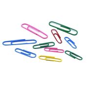 Paper Clips 28 mm 1000 pcs Colored TIPTOP /130123/