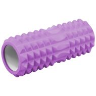 Foam roller MAXIMA, 33 x Ø12 cm, textured massage surface, Purple /30003201/