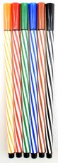 Markers 6 colors 17 cm MAXIMA large /190060/